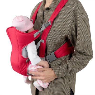 Рюкзак кенгуру для ребенка Baby Carrier Красный-1