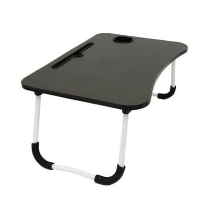 Столик-подставка для завтрака, ноутбука, планшета Comfort 60x40x20, черный-4