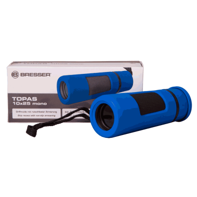 Монокуляр Bresser Topas 10x25 Blue - 8