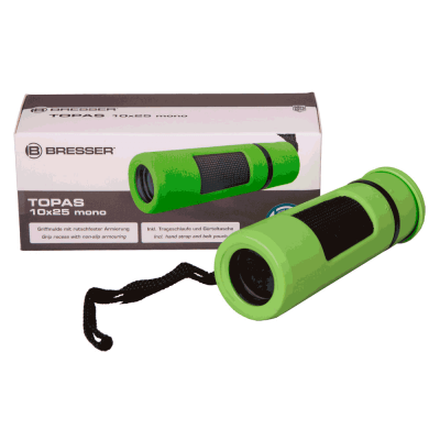 Монокуляр Bresser Topas 10x25 Green - 8