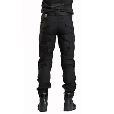 Тактический костюм Mantop с наколенниками и налокотниками Black XXL-4