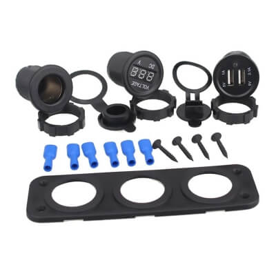 Фото: Панель розеток в автомобиль Anker 12-24V-2 Панель розеток в автомобиль Anker 12-24V-2