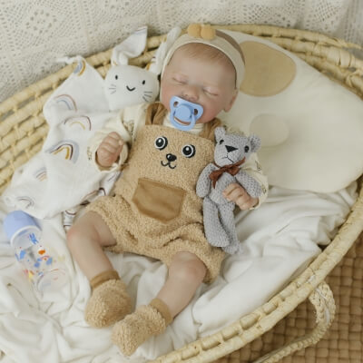 Фото: Мягконабивная кукла Реборн мальчик Матвей, 48 см-1 Мягконабивная кукла Реборн мальчик Матвей, 48 см-1