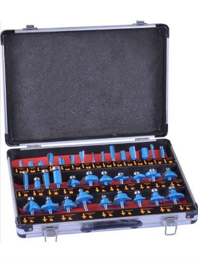 Набор фрез для обработки дерева Forma Madera, 35 штук в кейсе-1