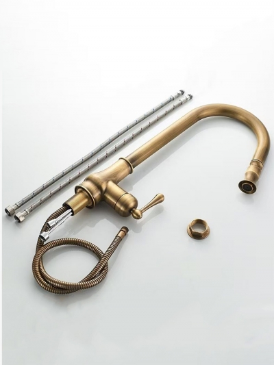 Фото: Смеситель для кухни Aurelia с гибким изливом-5 Смеситель для кухни Aurelia с гибким изливом-5