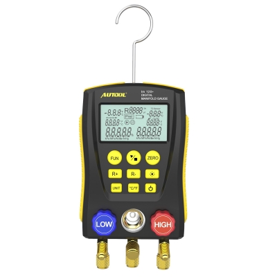 Цифровой манометр для холодильного оборудования AUTOOL LM120+-6