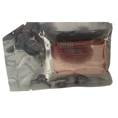 Фото: Видеопередатчик FPV VTX Rush Solo Tank 5,8 ГГц, 48 каналов, 25-1600 мВт-2 Видеопередатчик FPV VTX Rush Solo Tank 5,8 ГГц, 48 каналов, 25-1600 мВт-2