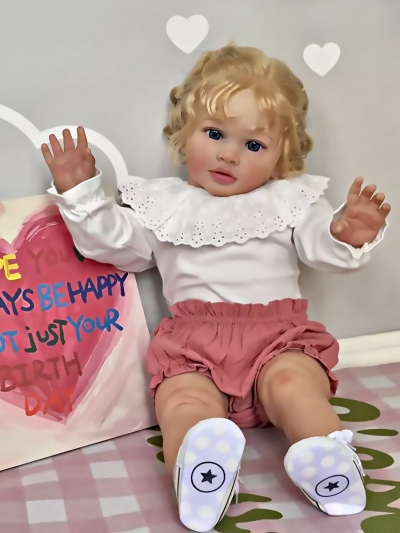 Фото: Мягконабивная кукла Реборн девочка Мирослава, 65 см-2 Мягконабивная кукла Реборн девочка Мирослава, 65 см-2