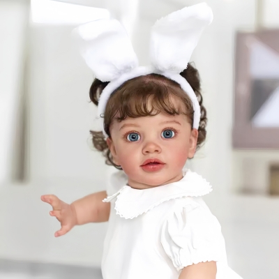 Фото: Мягконабивная кукла реборн девочка Ясмин, 65 см-4 Мягконабивная кукла реборн девочка Ясмин, 65 см-4