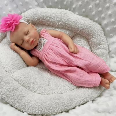 Фото: Силиконовая кукла Реборн девочка Элла, 33 см-9 Силиконовая кукла Реборн девочка Элла, 33 см-9