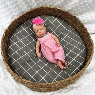 Фото: Силиконовая кукла Реборн девочка Элла, 33 см-10 Силиконовая кукла Реборн девочка Элла, 33 см-10