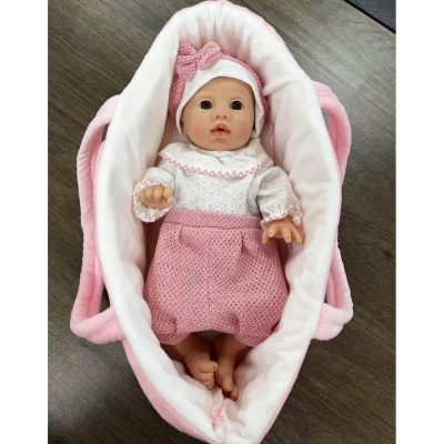 Фото: Силиконовая кукла Реборн девочка Элиза, 33 см-6 Силиконовая кукла Реборн девочка Элиза, 33 см-6