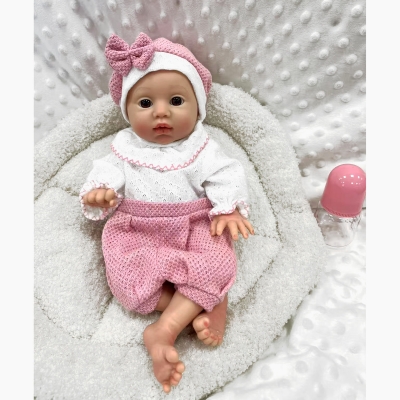 Фото: Силиконовая кукла Реборн девочка Элиза, 33 см-3 Силиконовая кукла Реборн девочка Элиза, 33 см-3