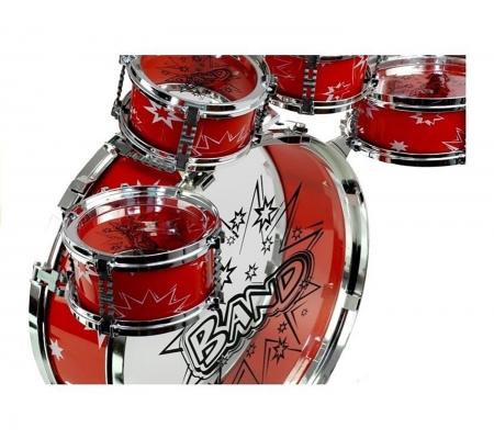 Фото: Детская барабанная установка PlayDrum со стульчиком-4 Детская барабанная установка PlayDrum со стульчиком-4