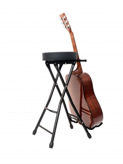 Фото: Стул гитариста со стойкой для гитары Guitarstativ-5 Стул гитариста со стойкой для гитары Guitarstativ-5