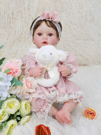 Фото: Силиконовая кукла Реборн девочка Шарлиз, 55 см-2 Силиконовая кукла Реборн девочка Шарлиз, 55 см-2