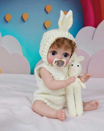 Фото: Силиконовая кукла Реборн девочка Эстель, 55 см-1 Силиконовая кукла Реборн девочка Эстель, 55 см-1