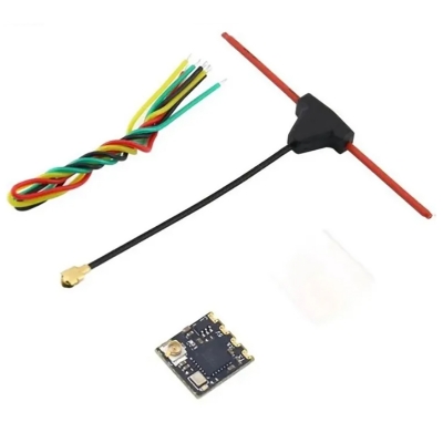 Фото: Нано приемник FPV Cyclone ELRS MINI RX SX1280 EXPRESSLRS EP-1,T-образная антенна, 2,4 МГц,500Гц,5В-2 Нано приемник FPV Cyclone ELRS MINI RX SX1280 EXPRESSLRS EP-1,T-образная антенна, 2,4 МГц,500Гц,5В-2