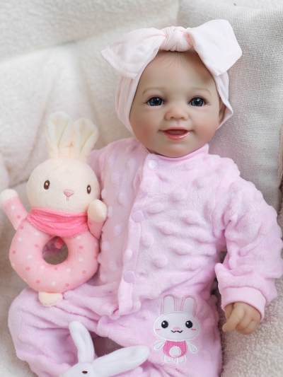 Мягконабивная кукла Реборн девочка Лана, 42 см-1