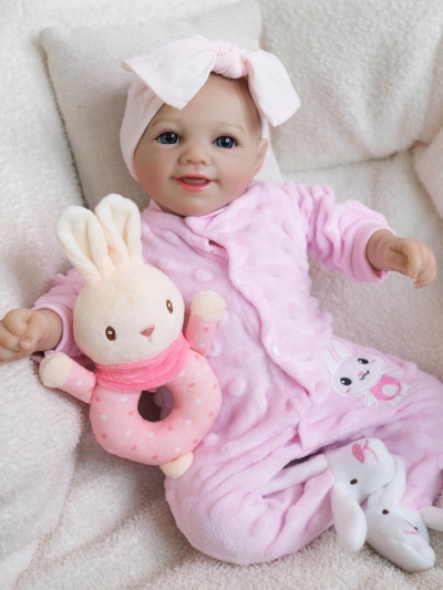 Мягконабивная кукла Реборн девочка Лана, 42 см-3