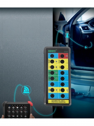 OBD2 тестер DUOYI DY29 — устройство для диагностики авто, 16-pin-5