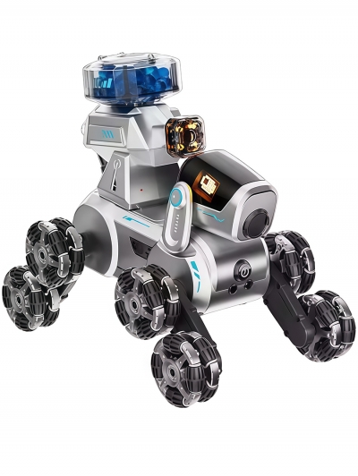 Радиоуправляемая интерактивная игрушка робот-собака RoboticRex с бластером-1