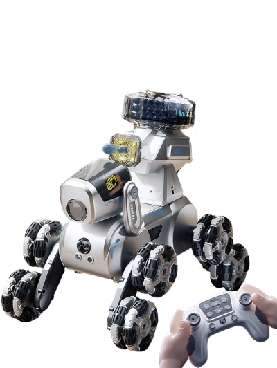 Радиоуправляемая интерактивная игрушка робот-собака RoboticRex с бластером-2