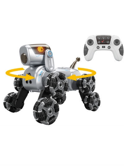 Радиоуправляемая интерактивная игрушка робот-собака RoboticRex с жестовым управлением-4