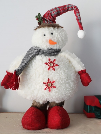 Снеговик под елку на телескопических ножках Mr Snowman 120 см-2