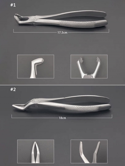 Набор щипцов для удаления зубов Sunt smil forceps, 10 шт-12