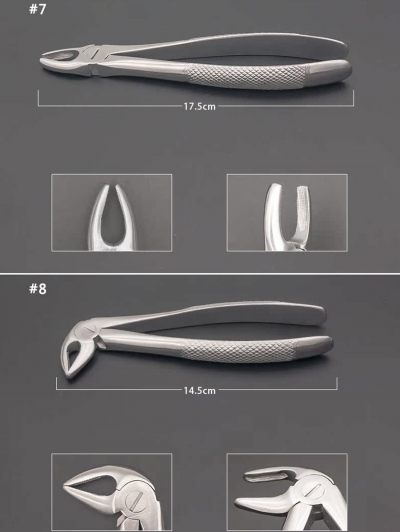 Набор щипцов для удаления зубов Sunt smil forceps, 10 шт-10