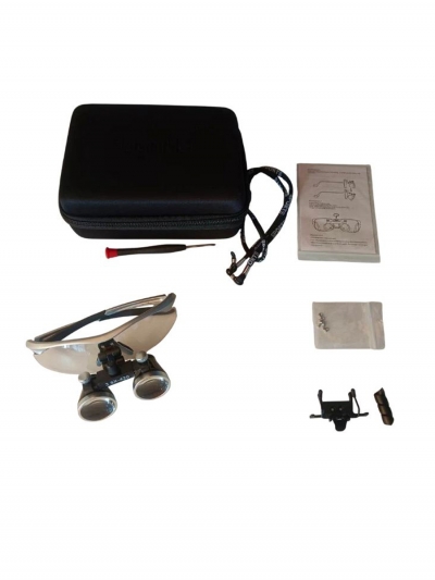 Лупа очки бинокулярные, 3.5х, в футляре-1