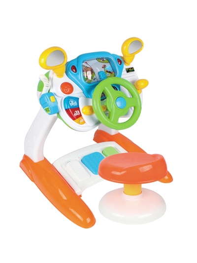 Детский симулятор вождения Young racer с подсветкой и звуком-1