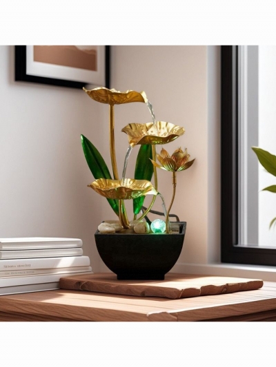 Настольный фонтан Кувшинка-4