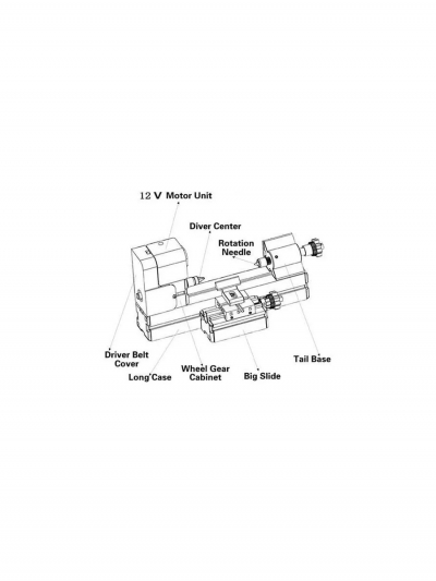 Металлофрезерный станок DIY SteelForge SF-24 по металлу и алюминию, 24 Вт-4