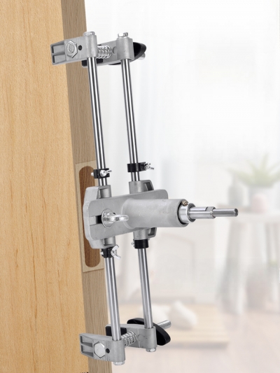 Кондуктор для врезки замков Dongset KF-5, 5 фрез-9