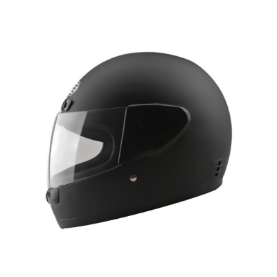 Фото: Мотошлем Defe черный матовый-1 Мотошлем Defe черный матовый-1