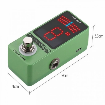 Педаль тьюнер для электрогитары M-VAVE PrecisionTuner-5