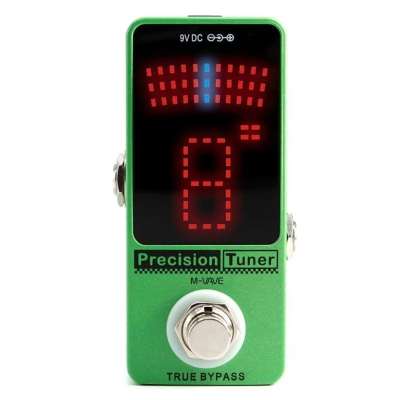 Педаль тьюнер для электрогитары M-VAVE PrecisionTuner-1