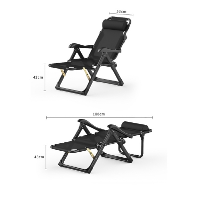 Шезлонг металлический Viva, 178х63х40-7