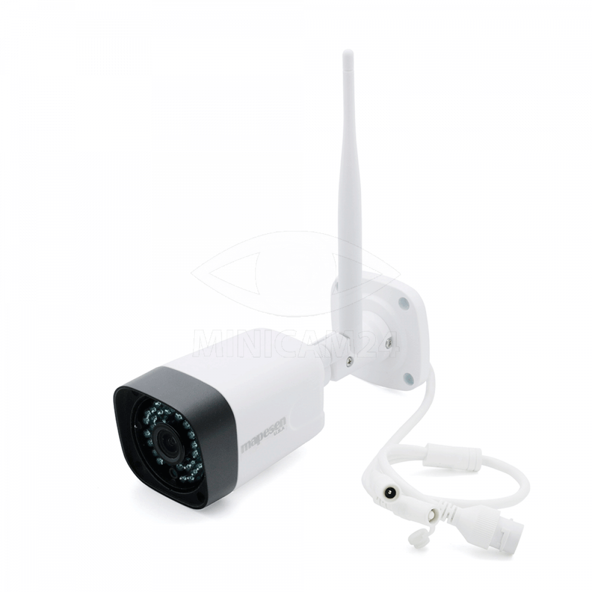 Беспроводная уличная WiFi IP камера видеонаблюдения Onvif L1 (3MP, 1536P,  Night Vision, приложение LiveVision)