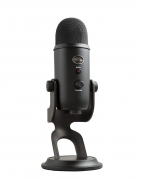 Микрофон студийный Blue Yeti, для стримов, профессиональный,черный