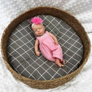 Силиконовая кукла Реборн девочка Элла, 33 см