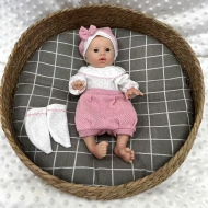 Силиконовая кукла Реборн девочка Элиза, 33 см