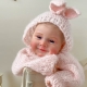 Мягконабивная кукла Реборн девочка Мира, 40 см
