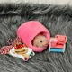 Силиконовая свинка реборн Plushie с расширенной комплектацией