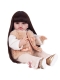 Говорящая силиконовая кукла Реборн девочка Моника, 55 см