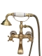 Ретро смеситель для ванной AltMix с лейкой