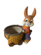 Садовая фигурка кашпо GingerRabbit