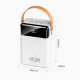 Внешний аккумулятор Power Bank 80000 mAh white (USB, Micro, Lighting, Type C)